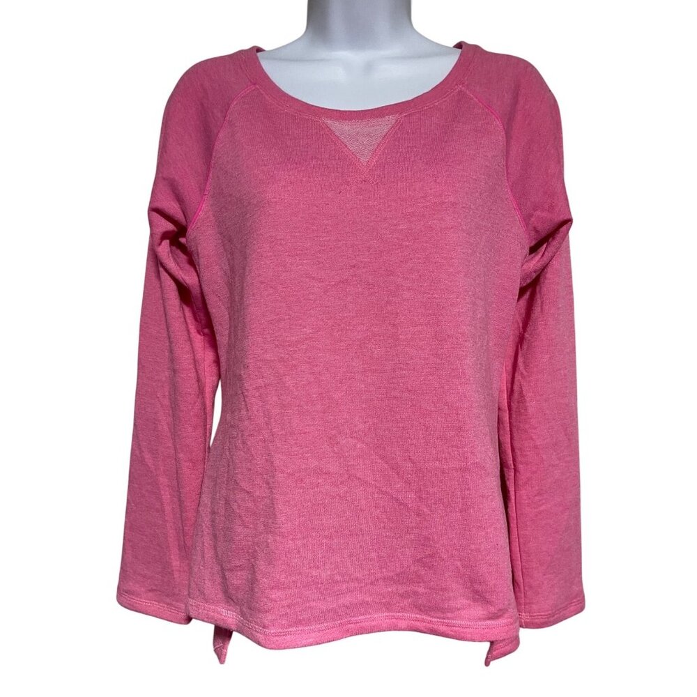 C9 by Champion Sweatshirt Womens XS Pink Lightweight Pullover High Low Hem